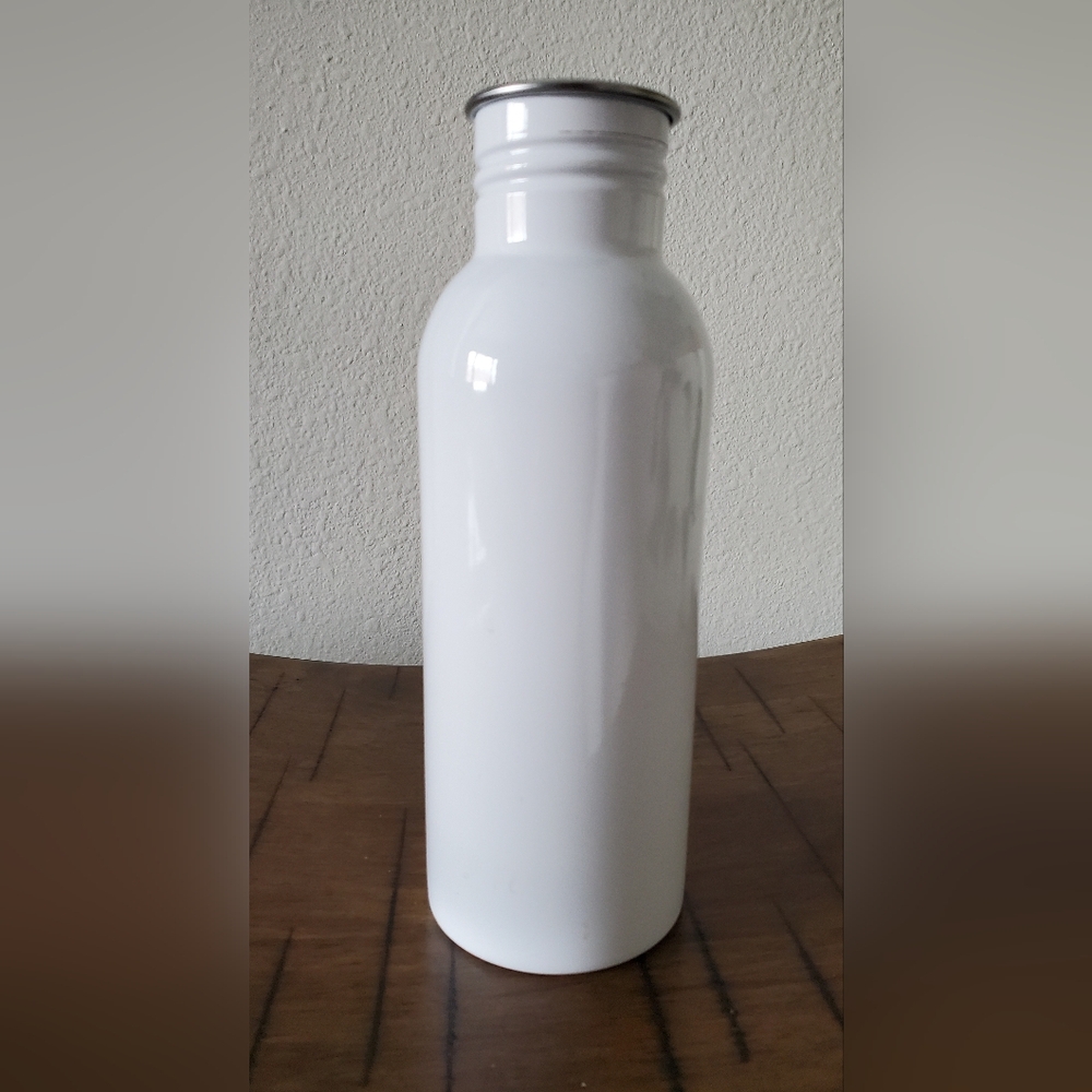 OOAK NEW Stainless Pittbull Pitty Staffordshire Terrier Water Bottle - Picture 2 of 4